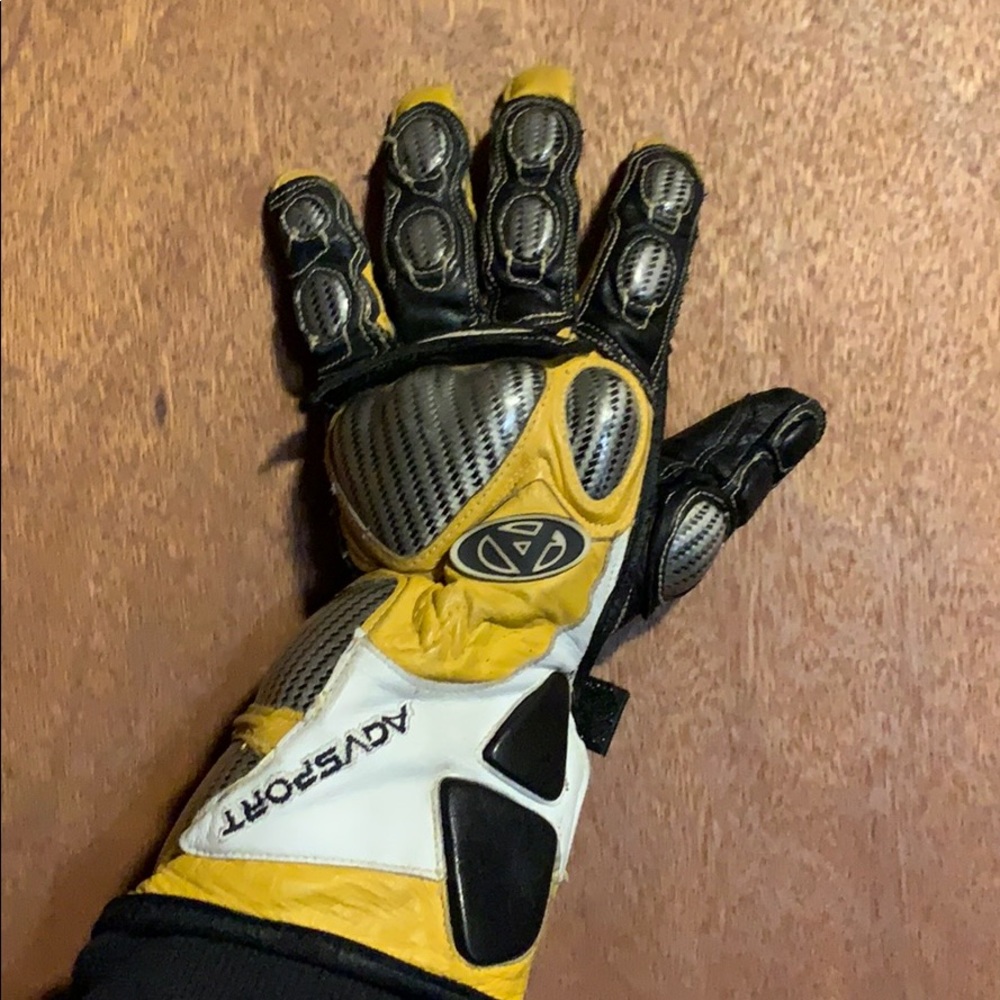 AGV SPORT carbon fiber motorcycle gloves
